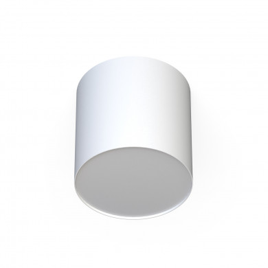 Lámpara de techo/foco POINT PLEXI BLANCO M, diámetro 13 cm 6525