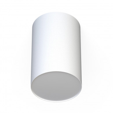 Lámpara de techo/foco POINT PLEXI BLANCO, diámetro 13 cm, 6528