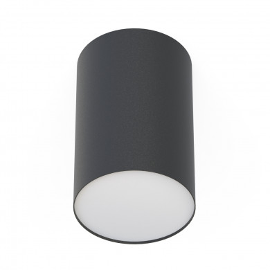 POINT PLEXI NEGRO L lámpara de techo/foco, diámetro 13 cm 6530