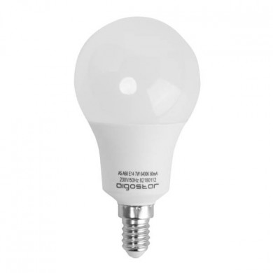 Bombilla LED E14 6W cálida 3000K A60