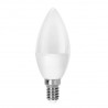 Bombilla LED E14 6 W cálida 3000 K vela