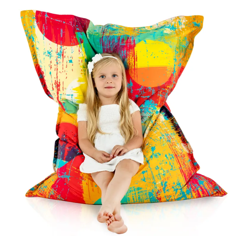Cojín de Suelo Gigante XL para niños - Tejido Estampado Premium – vista 132