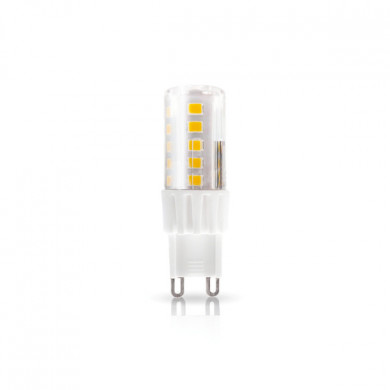 Bombilla LED cerámica G9 4 W blanco cálido 3000 K