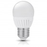 Bombilla LED E27 9 W neutra 4000 K PREMIUM bola G45