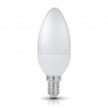 Bombilla LED E14 6W neutra 4000K vela