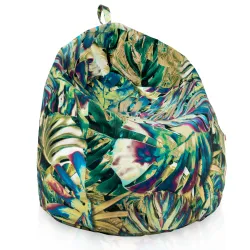 Puff Pera para niños - Tejido Estampado Premium