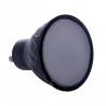 Bombilla LED negra 7 W GU10 color cálido 3000 K EKZA565
