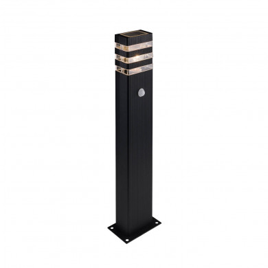 Poste exterior RIO SENSOR con sensor, negro, 65 cm, 9097