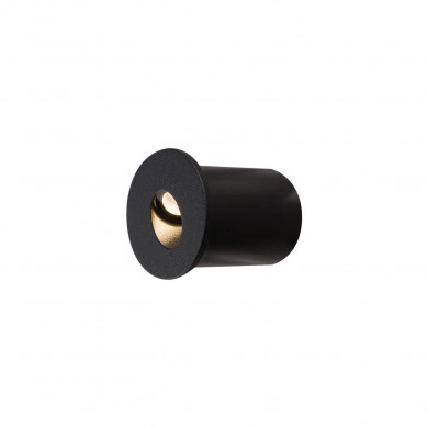 OIA LED aplique empotrado negro, diámetro 4,8 cm 9102