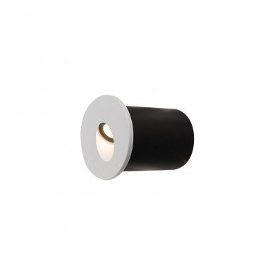 OIA LED aplique empotrado, blanco, diámetro 4,8 cm 9103
