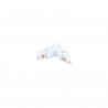 Conector en ángulo de 90 grados a la izquierda CONECTOR DE ALIMENTACIÓN CTLS IZQUIERDO BLANCO (L-L) blanco 8705