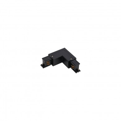 Conector en ángulo de 90 grados a la izquierda CTLS CONECTOR DE ALIMENTACIÓN IZQUIERDO NEGRO (L-L) 8706
