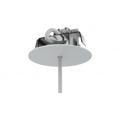 CAMELEON CANOPY F WHITE soporte empotrado, blanco, diámetro 8 cm 8548