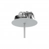 CAMELEON CANOPY F WHITE soporte empotrado, blanco, diámetro 8 cm 8548