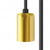 CAMELEON CABLE E27 2,5 M NEGRO/LATÓN NEGRO/LATÓN 8665