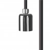 CAMELEON CABLE GU10 2.5 M BLACK/CHROME 8633