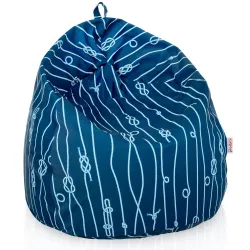 Puff Pera para niños - Tejido Estampado Premium
