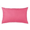 Rosa Almohada Rectangular De Jardín nylon