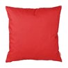 Rojo Almohada Cuadrada Exterior nylon
