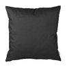 Negro Almohada Cuadrada Exterior nylon