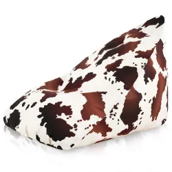 Puff Asiento de Suelo XL Bermuda - Tejido Estampado Premium