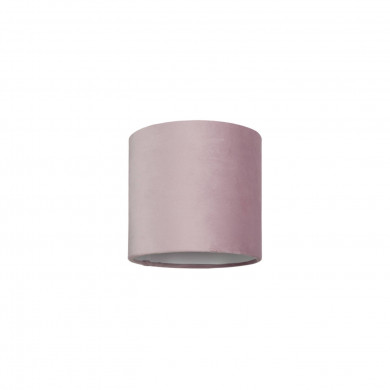Pantalla para lámparas PETIT terciopelo | rosa 8340