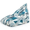 Abstract puff pera Bermudas