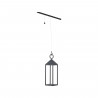 Lámpara exterior colgante PICNIC LED IP54 | grafito 8177