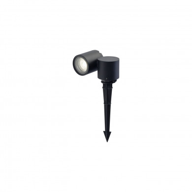 Lámpara de pie exterior para jardín TUBINGS | negro 8161