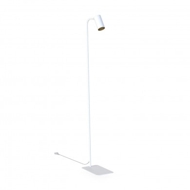 Lámpara de pie MONO 120 cm GU10 | blanco/dorado 7714