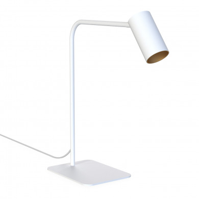 Lámpara de escritorio MONO 40 cm GU10 | blanco/dorado 7713