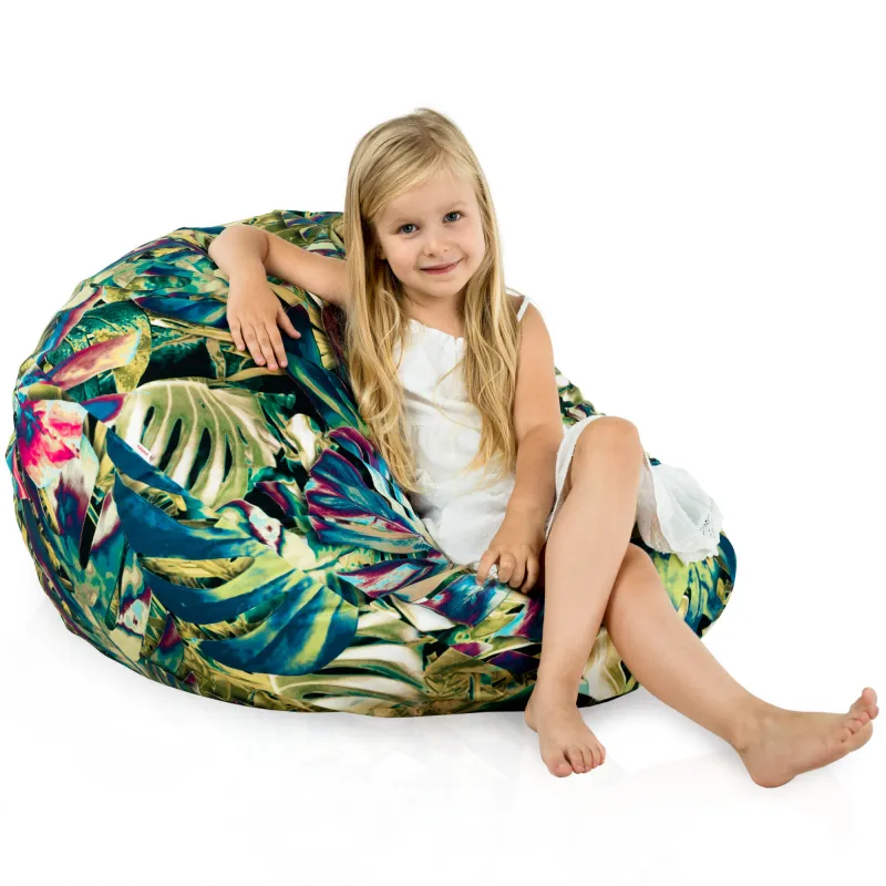 Puff Pera L para niños - Tejido Estampado Premium – vista 95