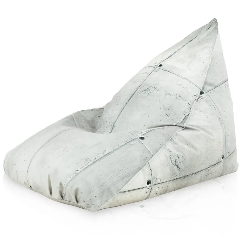 Puff Asiento de Suelo XL Bermuda - Tejido Estampado Premium – vista 7