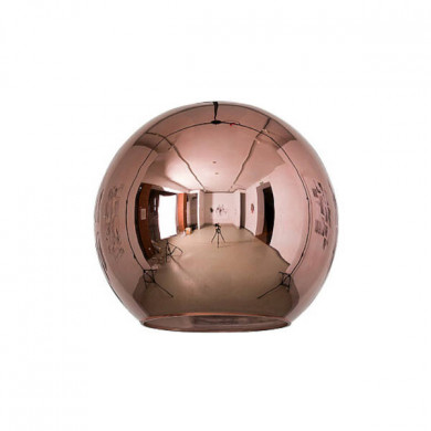 Pantalla para lámpara POLARIS, esfera, COBRE, diámetro 25 cm | cobre 7162