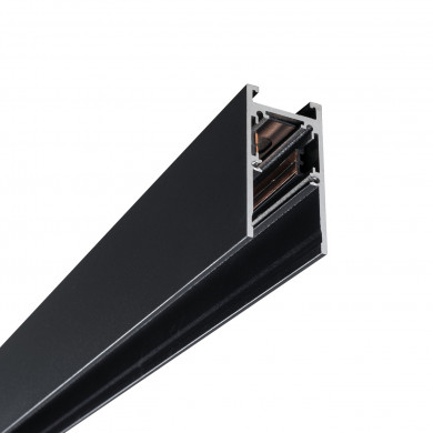 TRACK LVM 48V 200 cm carril magnético empotrado | negro 10163