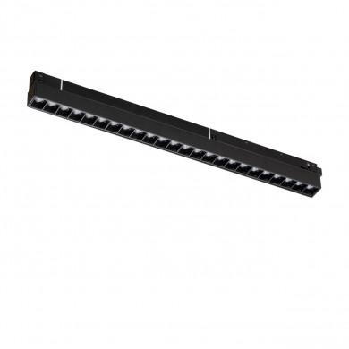 Luminaria LED FOCUS de 39 cm, 15 W y 3000 K para rieles magnéticos | negro 10150