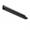 Luminaria LED FOCUS OUT 39 cm 15 W 3000 K para rieles magnéticos | negro 10151