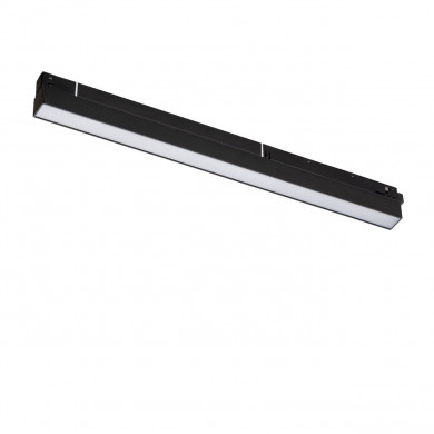 Luminaria lineal LED LINE 39 cm 15 W 3000 K para rieles magnéticos | negro 10148