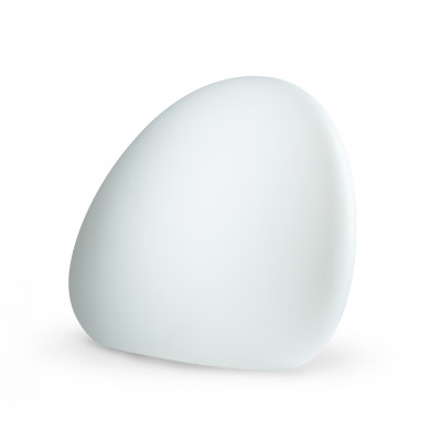 Lámpara de jardín STONE M 50 cm E27 piedra | blanco 10580