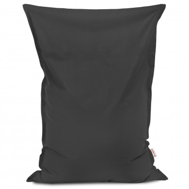 Gris Puff Almohada terciopelo
