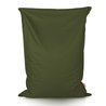 Verde oscuro Puff Almohada nylon