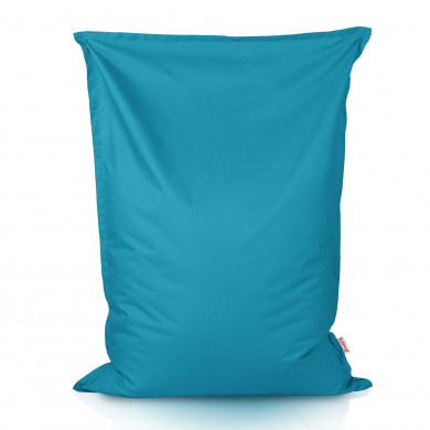 Azul Puff Almohada nylon