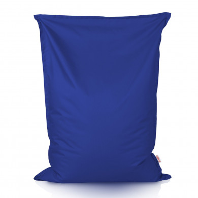 Azul oscuro Puff Almohada nylon