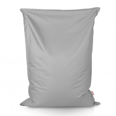 Plateado Puff Almohada nylon