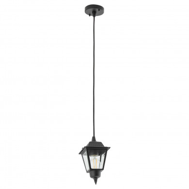 Lámpara colgante ANA, ancho 13 cm, E27, IP44 | negro 10500