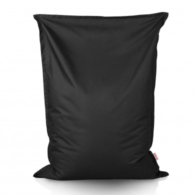Negro Puff Almohada nylon