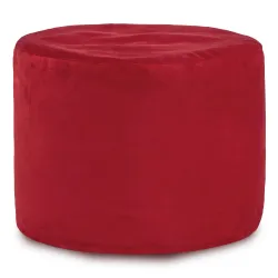 Puff Redondo Cilindro - Terciopelo Soft