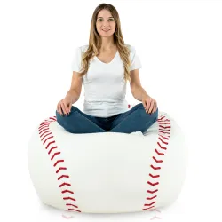 Puff Pelota De Beisbol perfecto para la habitación infantil o decoración deportiva
