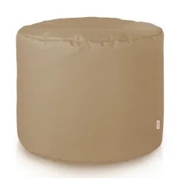 Puff Redondo de Exterior Cilindro - Jardín Outdoor Pro Impermeable