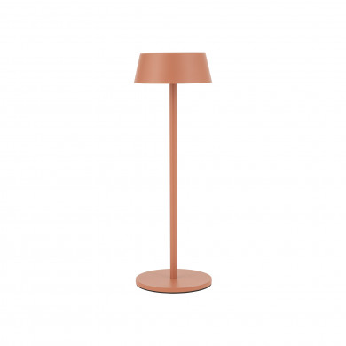 Lámpara portátil LED AMY 2W 3000K 170lm altura 32,5cm ancho 10,8 IP54 interruptor con regulador de intensidad | Rojo ladrillo 11